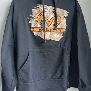 Real Tree Mens Hoodie Large